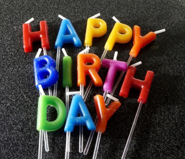 Free happy birthday candles image
